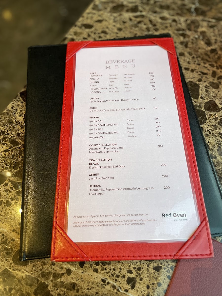 Menu Red Oven-3