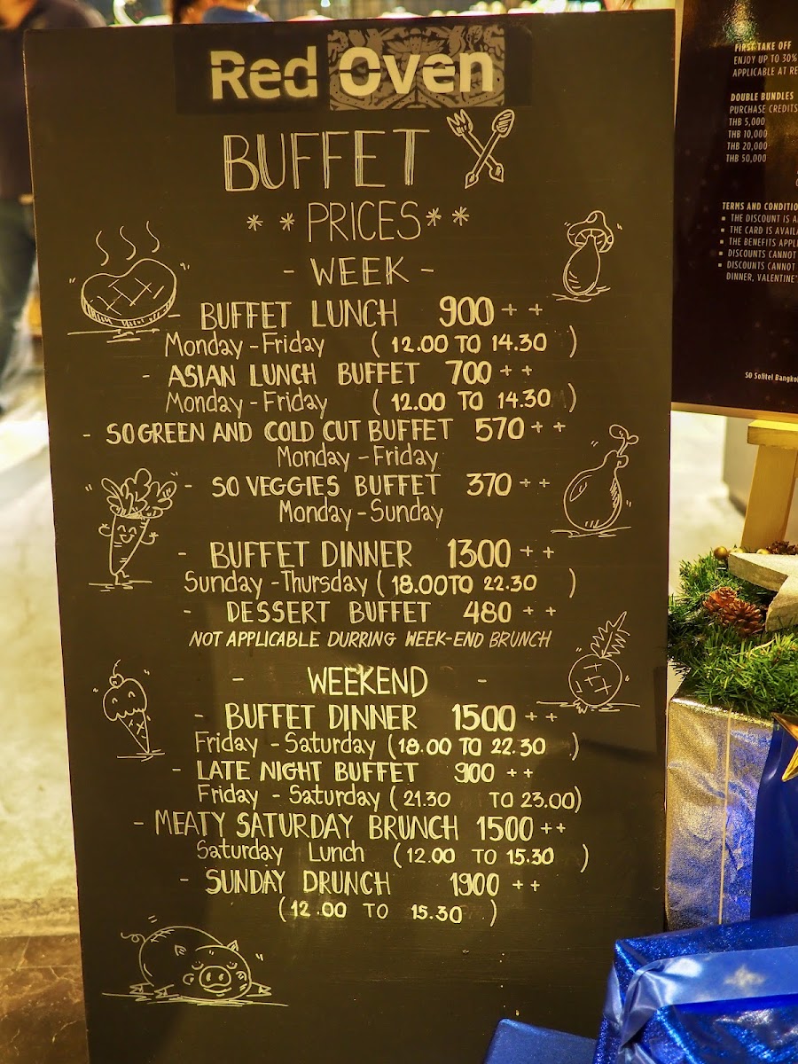 Menu Red Oven-8